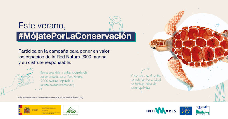 Comienza la campaña participativa “Mójate por la conservación” para poner en valor los espacios de la Red Natura 2000 marina